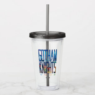 Verre En Acrylique Gotham Knights City Letters