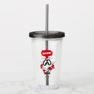 Verre En Acrylique Graphique Dexter Detonation