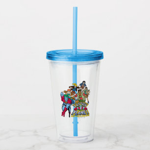 Verre En Acrylique Graphique du logo Captain Planet & Planeteers Grou