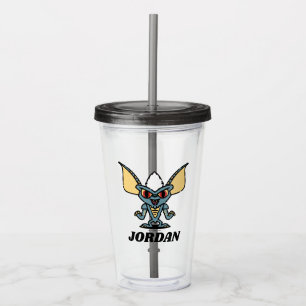 Verre En Acrylique Gremlins Bande dessinée Ajouter Votre Nom