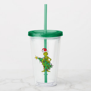 Verre En Acrylique Grinch Classique Vilain