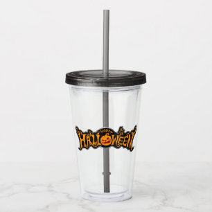 Verre En Acrylique  Halloween 