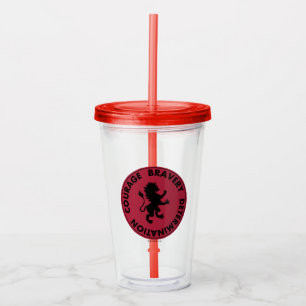 Verre En Acrylique Harry Potter   GRYFFINDOR™ House Portraits Graphic