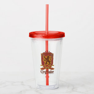 Verre En Acrylique Harry Potter   Gryffindor QUIDDITCH™  Badge