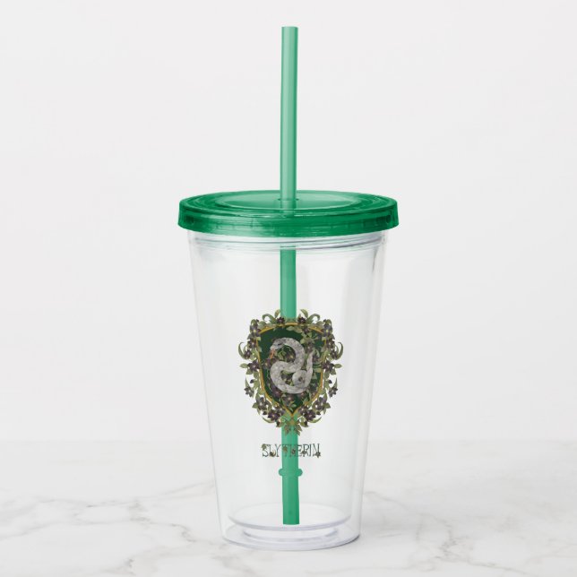 Verre En Acrylique HARRY POTTER™ | SLYTHERIN™ Crest (Devant)
