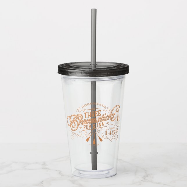 Verre En Acrylique HOGSMEADE™ THE TROIS BROOMSTICKS™ Pub & Inn (Devant)