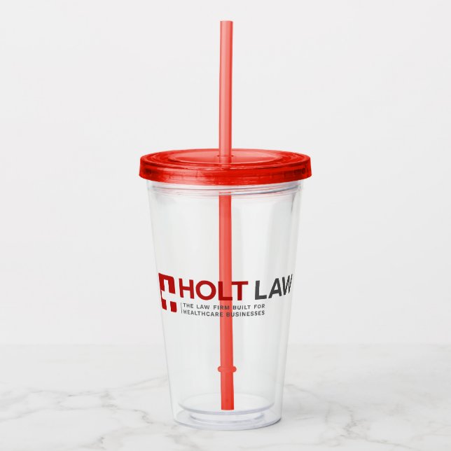 Verre En Acrylique Holt Law (Devant)