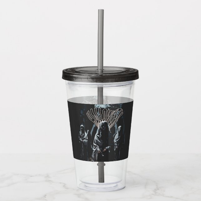 Verre En Acrylique Horreurs modernes de l'Halloween effrayant (Devant)