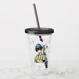 Verre En Acrylique Hydratation à l'image de l'expert en manga