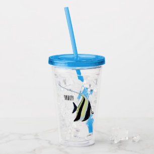Verre En Acrylique Illustration de l'idole mauresque
