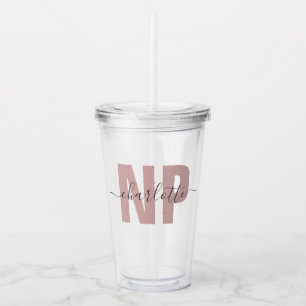 Verre En Acrylique Infirmière de NP personnalisée Praticien Diplôme C