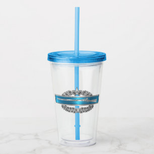 Verre En Acrylique Insigne d'infanterie de combat avec une étoile de
