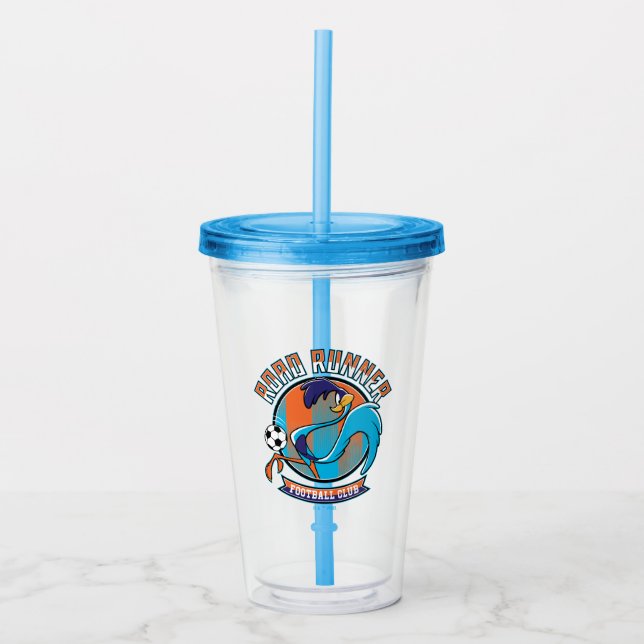 Verre En Acrylique Insigne du club de football ROAD RUNNER™ (Devant)