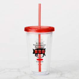 Verre En Acrylique Jardin Grillage BBQ Acrylique Tumbler Lid