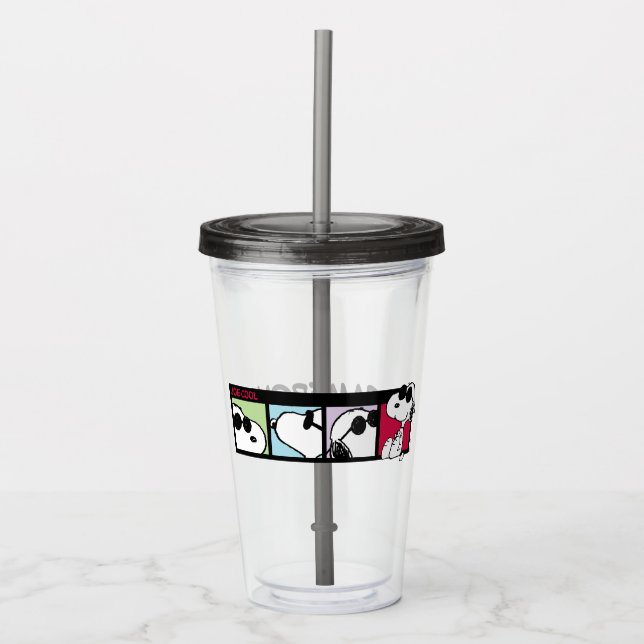 Verre En Acrylique Joe Cool Photo Reel (Devant)