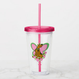 Verre En Acrylique Joli Papillon Scooby-Doo