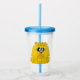 Verre En Acrylique Laboratoire de Dexter - Composez M pour singe