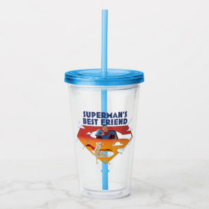 Verre En Acrylique Le meilleur ami de Superman