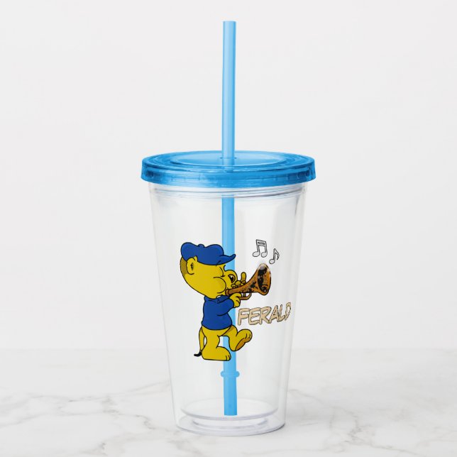 Verre En Acrylique Le Rumpus Musical de Ferald ! Coupe (Devant)