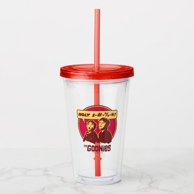 Verre En Acrylique Les données Goonies Expletive (Devant)