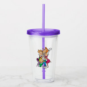 Verre En Acrylique Les Jetsons   La famille