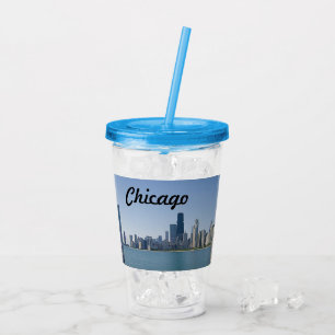 Verre En Acrylique L'horizon de Chicago