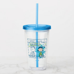 Verre En Acrylique Linus & Lucy "Je ne hurlais pas..."