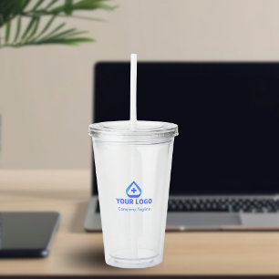 Verre En Acrylique Logo de Blue Healthcare Promo Marque