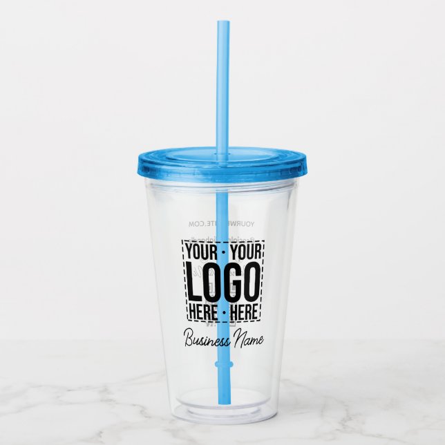 Verre En Acrylique Logo d'entreprise personnalisé Entreprise Cool mod (Devant)