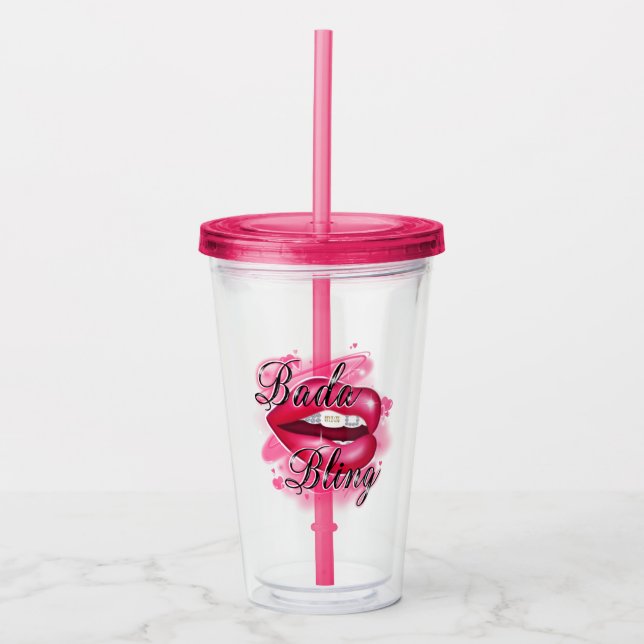 Verre En Acrylique Logo original BBBM Tumbler acrylique (Devant)