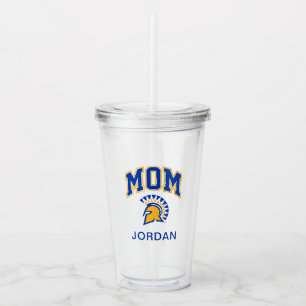 Verre En Acrylique Maman de Spartans d'état de San Jose