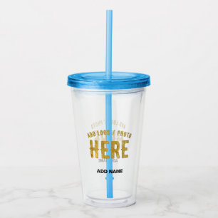 VERRE EN ACRYLIQUE MARQUE PERSONNALISABLE MODERNE CLAIRE VERIFIEE DE