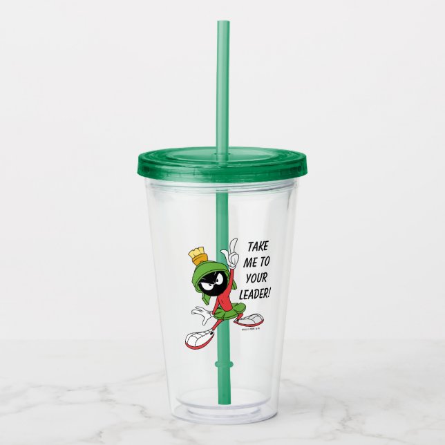 Verre En Acrylique MARVIN LA PROclamation MARTIAN™ (Devant)