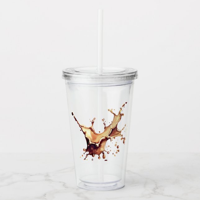 Verre En Acrylique Me Messy, Never! (Devant)