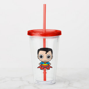 Verre En Acrylique Mini Superman