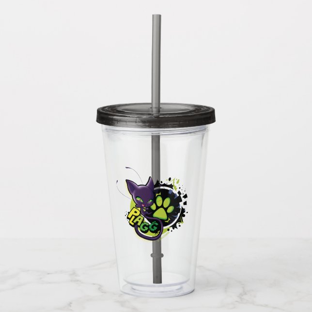 Verre En Acrylique Miraculous Kwami Plagg (Devant)