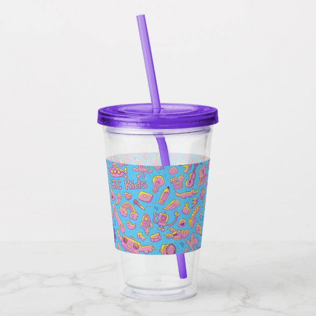 Verre En Acrylique MOTIF pour enfants CBC (Gauche)