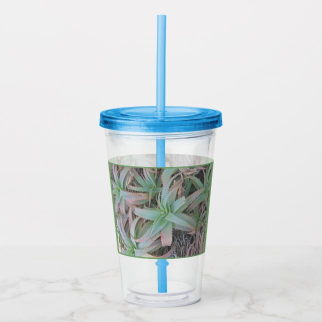 Verre En Acrylique Nevada succulents (Devant)