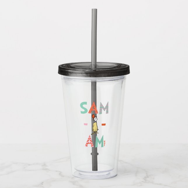 Verre En Acrylique Oeufs verts et jambon | Sam-I-Am (Devant)