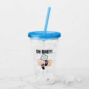 Verre En Acrylique Oh mon bébé.