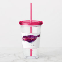 Oiseau assez rose