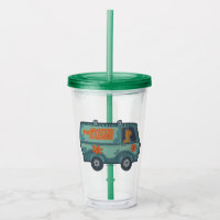 Paisely Scooby-Doo conduisant la machine de
