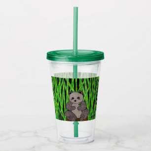 Verre En Acrylique Panda - Coupe en Acrylique