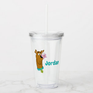 Verre En Acrylique Papillon sur le nez de Scooby-Doo