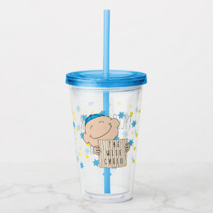 Verre En Acrylique Pâque Acrylique Tumbler L'Enfant Sage 2