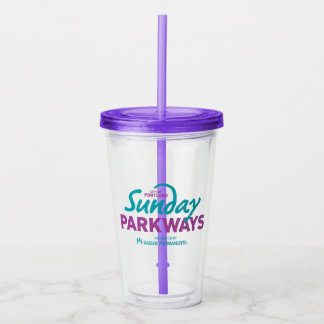 Verre En Acrylique Parkways du dimanche Parkways Parkways Parkbler ac