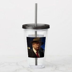 Verre En Acrylique Parrain de l'Amérique Don J. Trump
