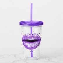Parties scintillant Purple Love Lips