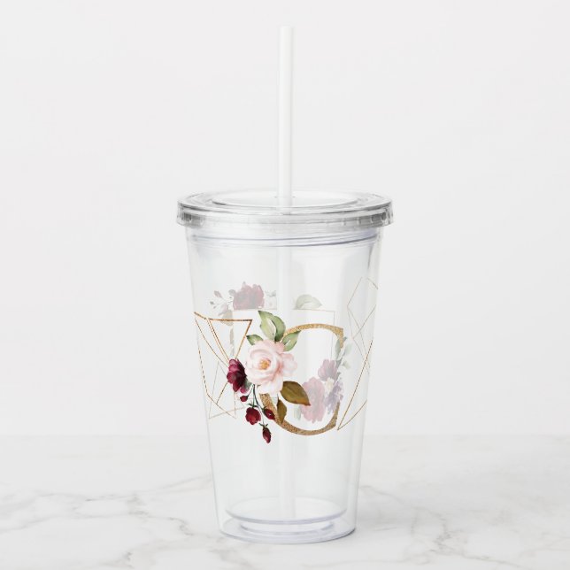 Verre En Acrylique Paruline acrylique 16 oz personnalisée (Devant)