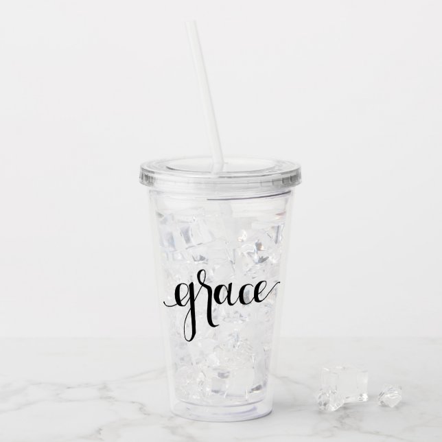 Verre En Acrylique Paruline isolée Grace (Devant glace)